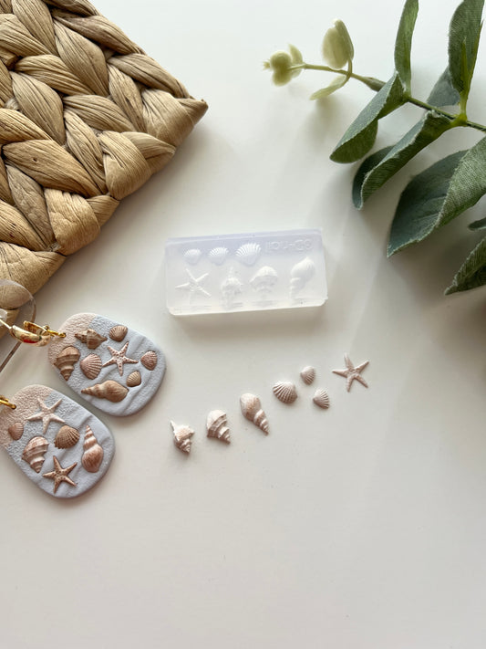 Mini Sea Shells Silicone Mould