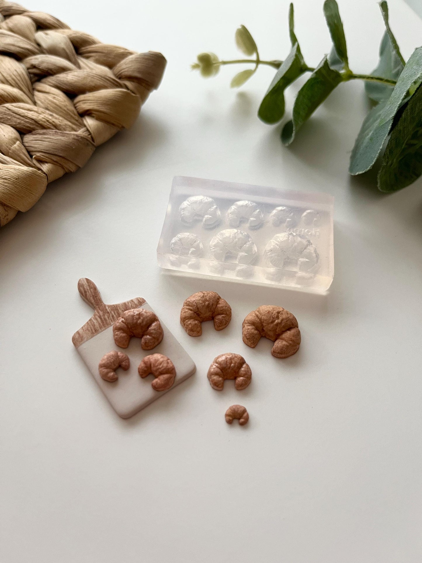 Mini Croissant Silicone Mould