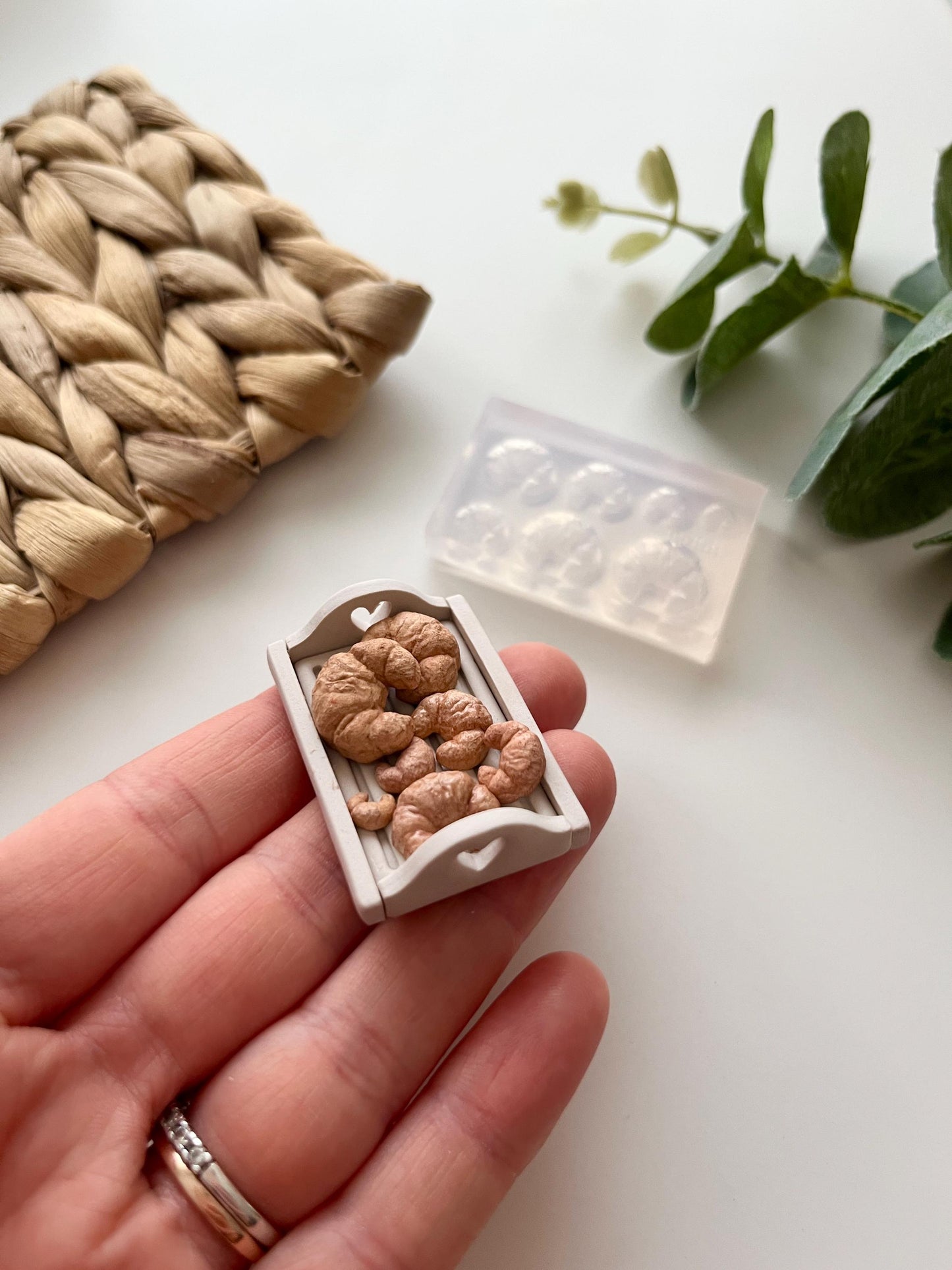 Mini Croissant Silicone Mould