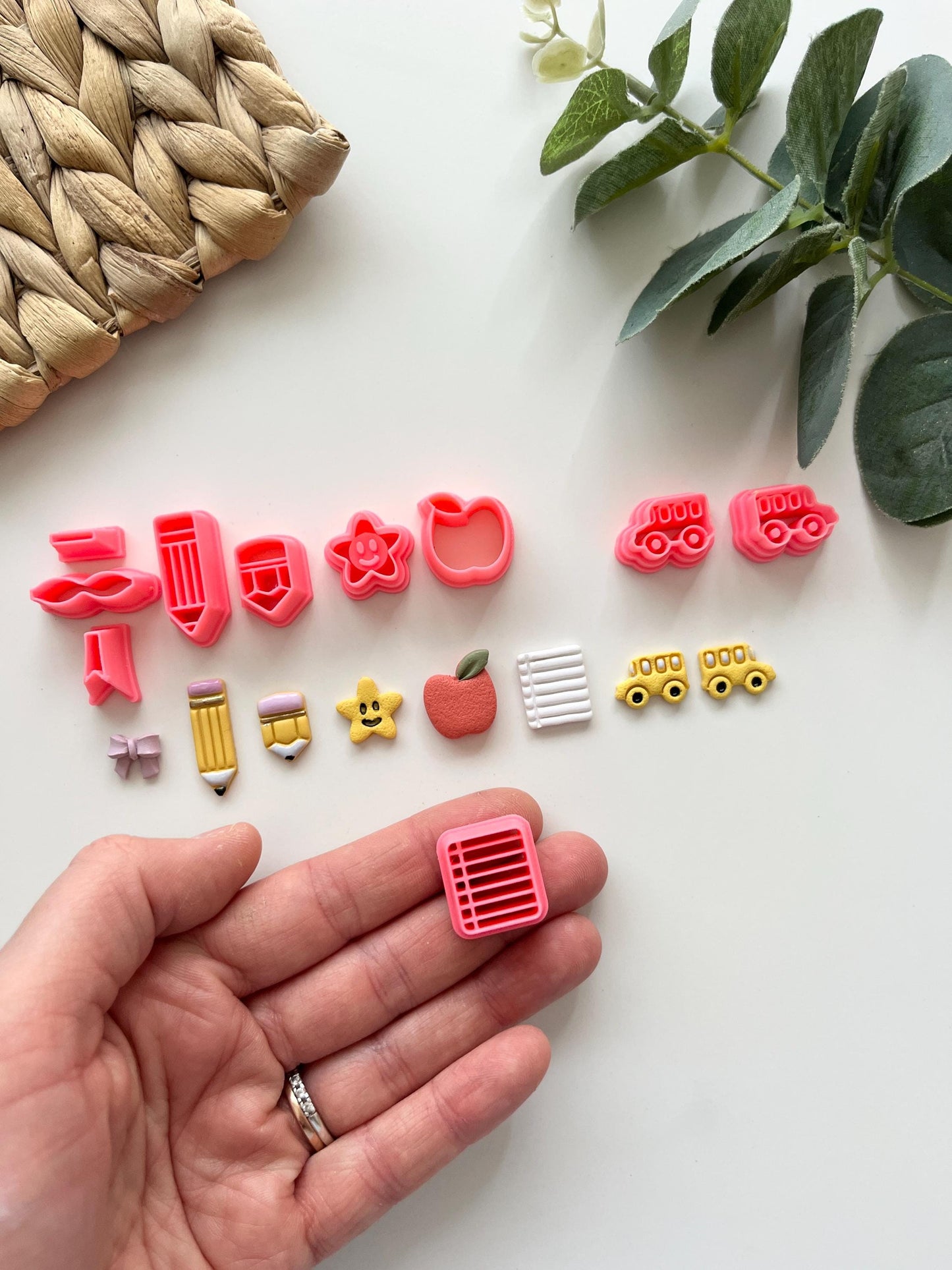 Back to School Studs Collection Clay Cutter