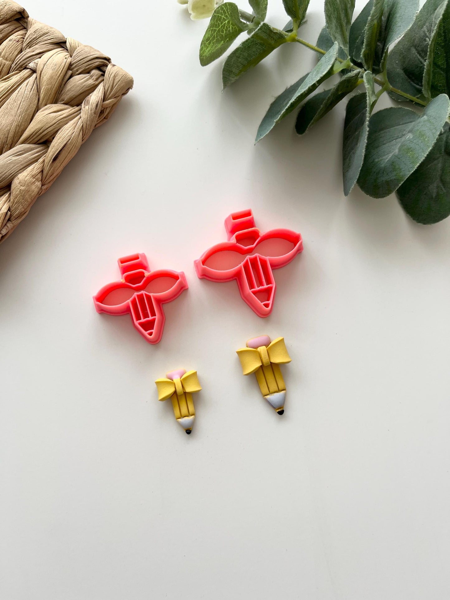Back to School- Pencil Bowtie Clay Cutter