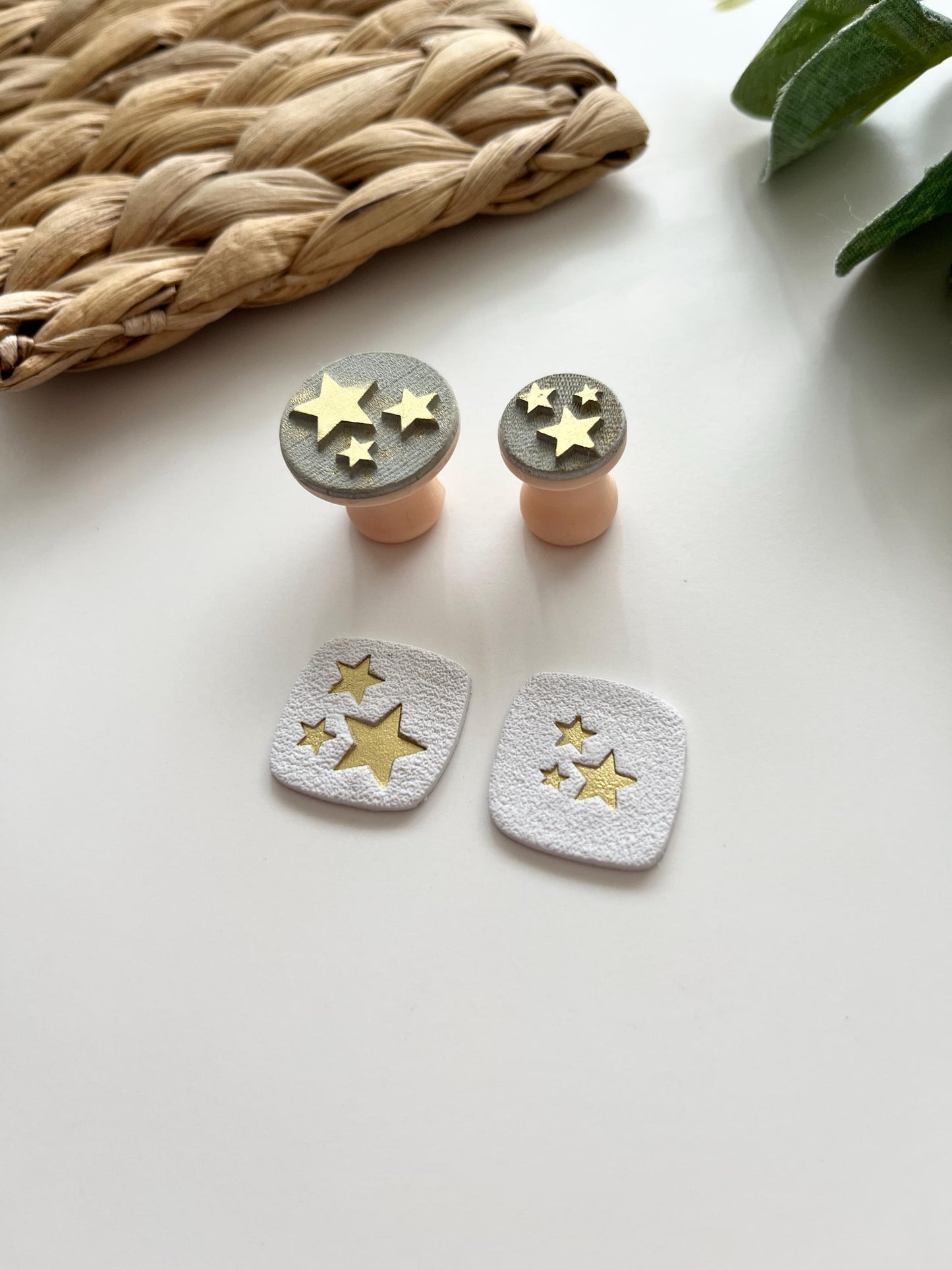 Mica Stamps Stars - 2 Sizes