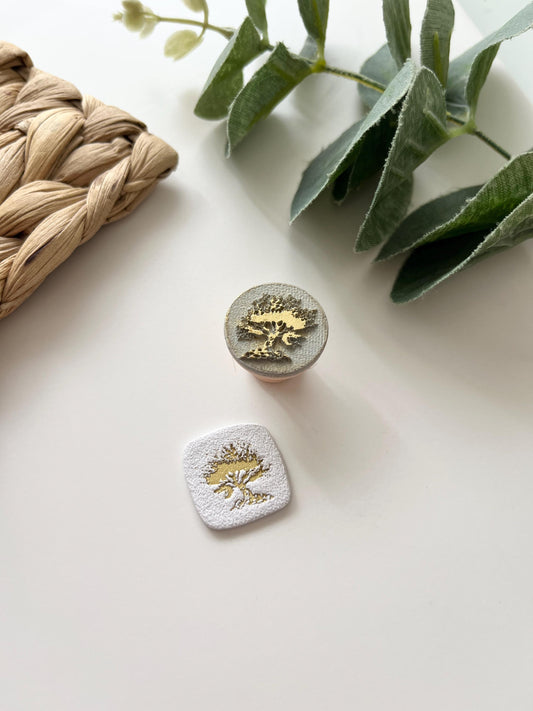 Mica Stamp- Olive Tree