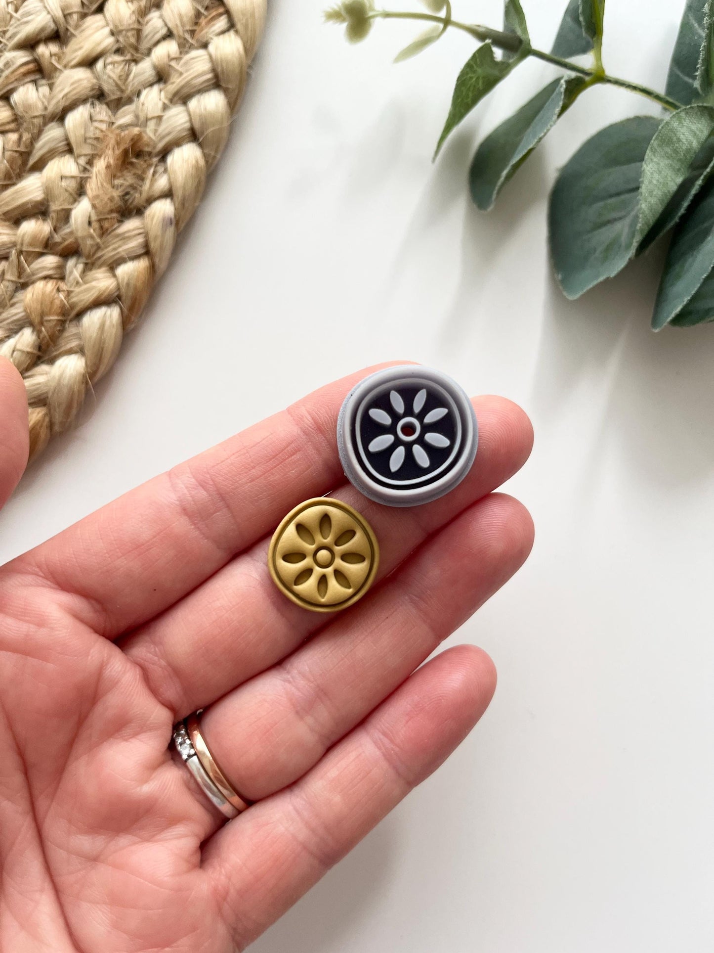 Organic Studs Polymer Clay Cutters