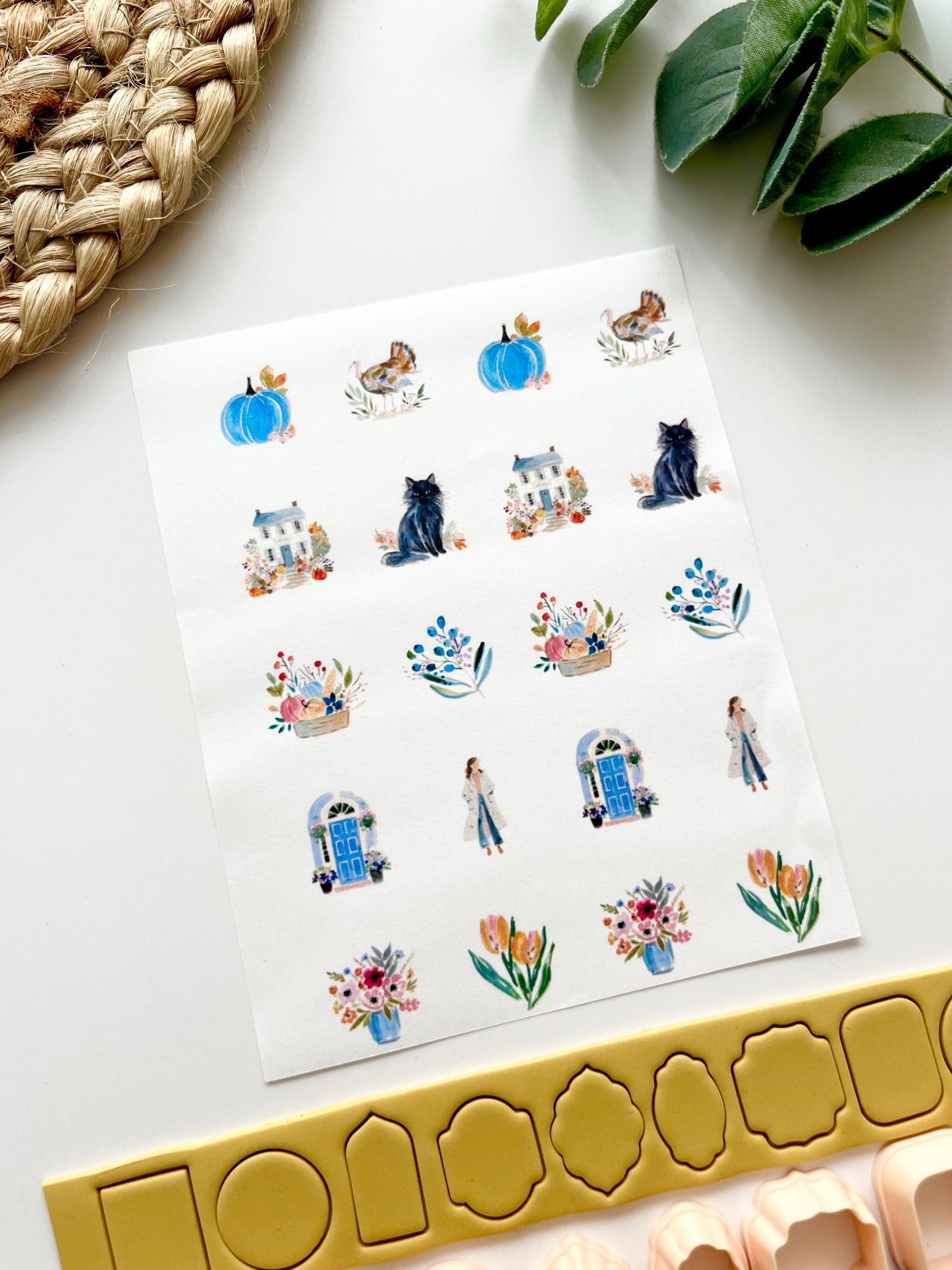 Autumn Transfer Papers #2 + Charm Cutters