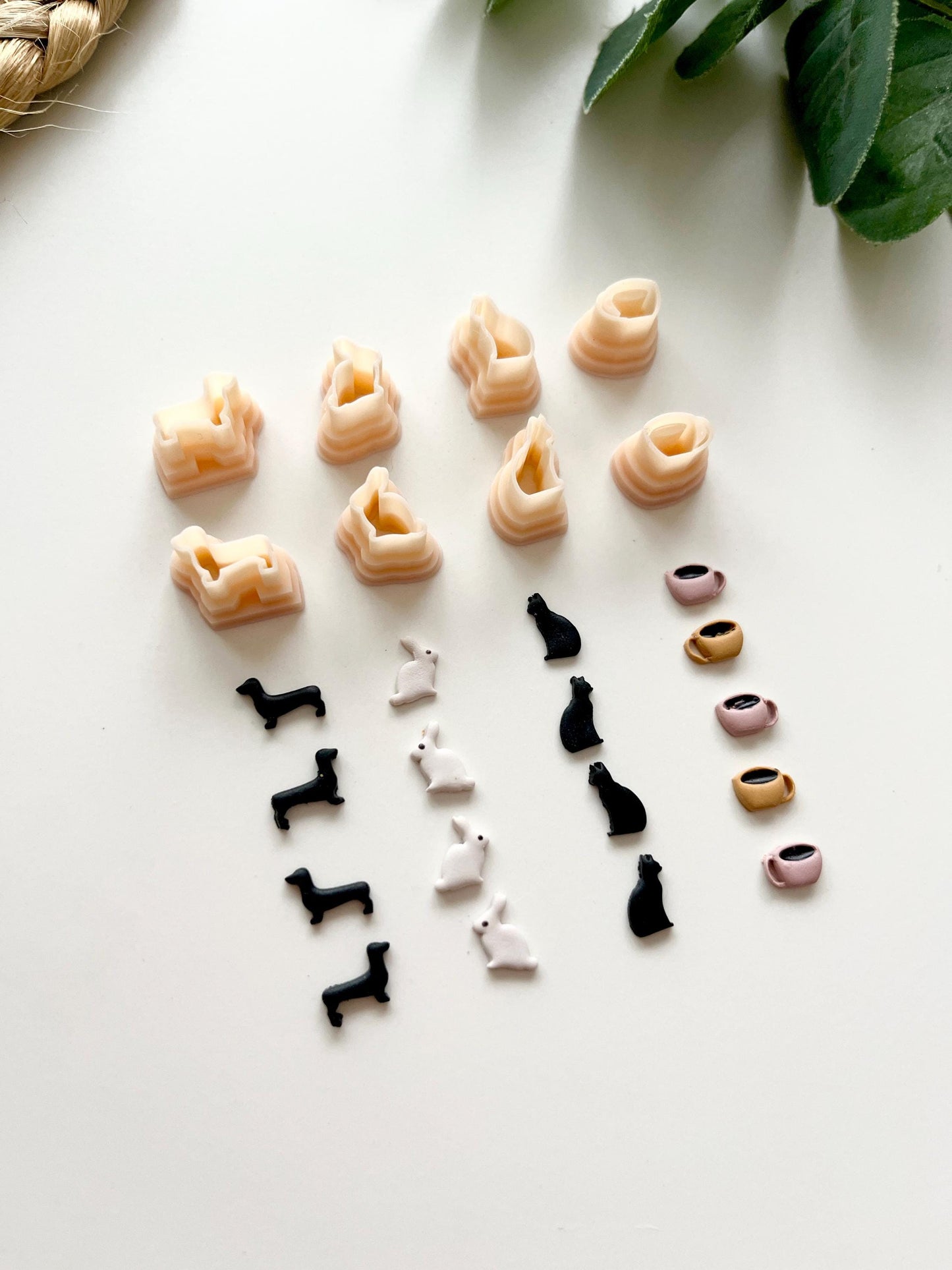 Micro Shelf Decorations #1 Clay Cutters