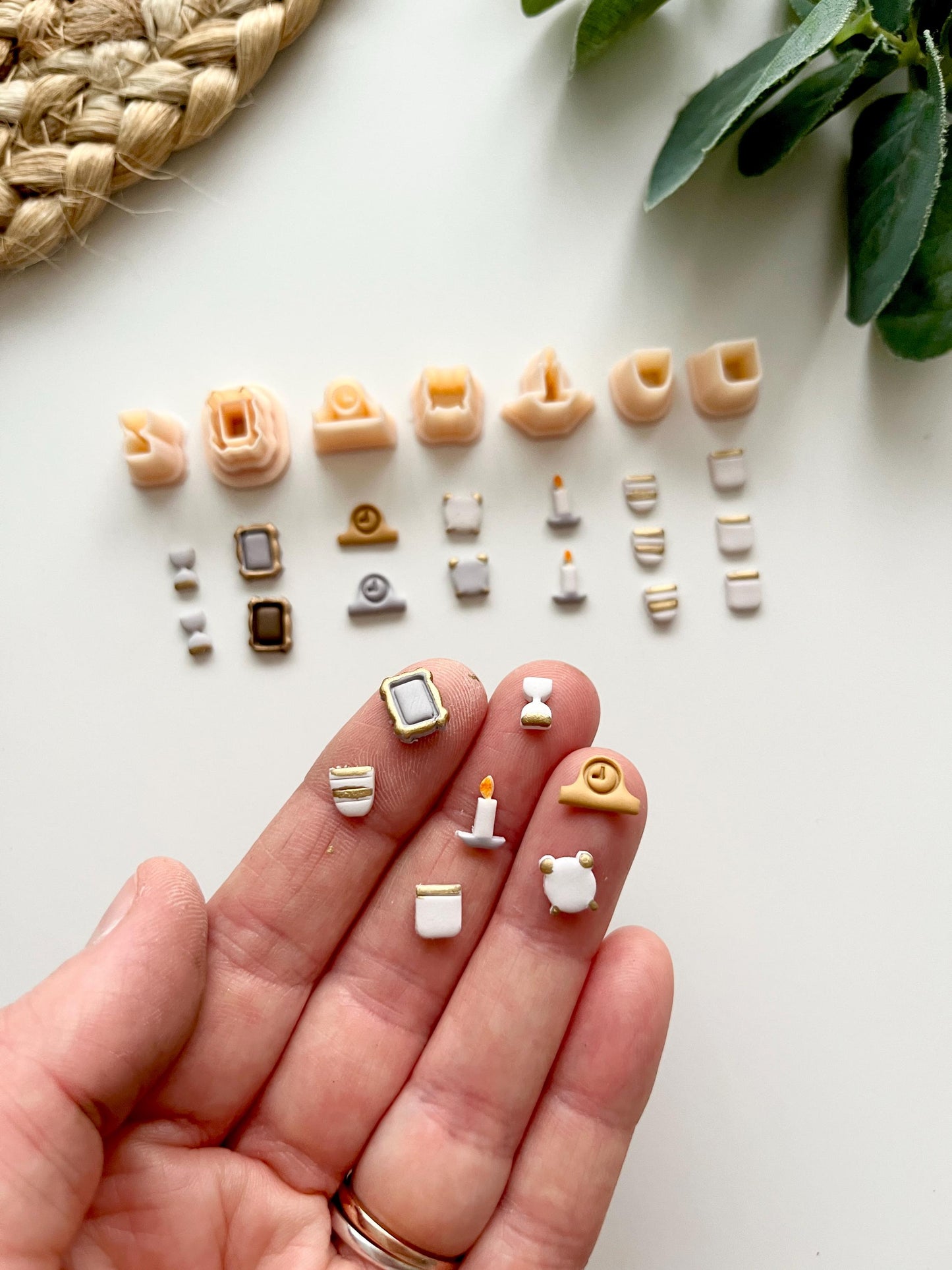 Micro Shelf Decorations #2 Clay Cutters