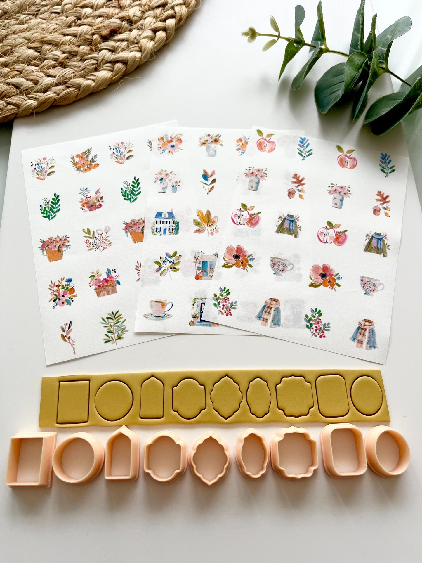 Autumn Transfer Papers #1 + Charm Cutters