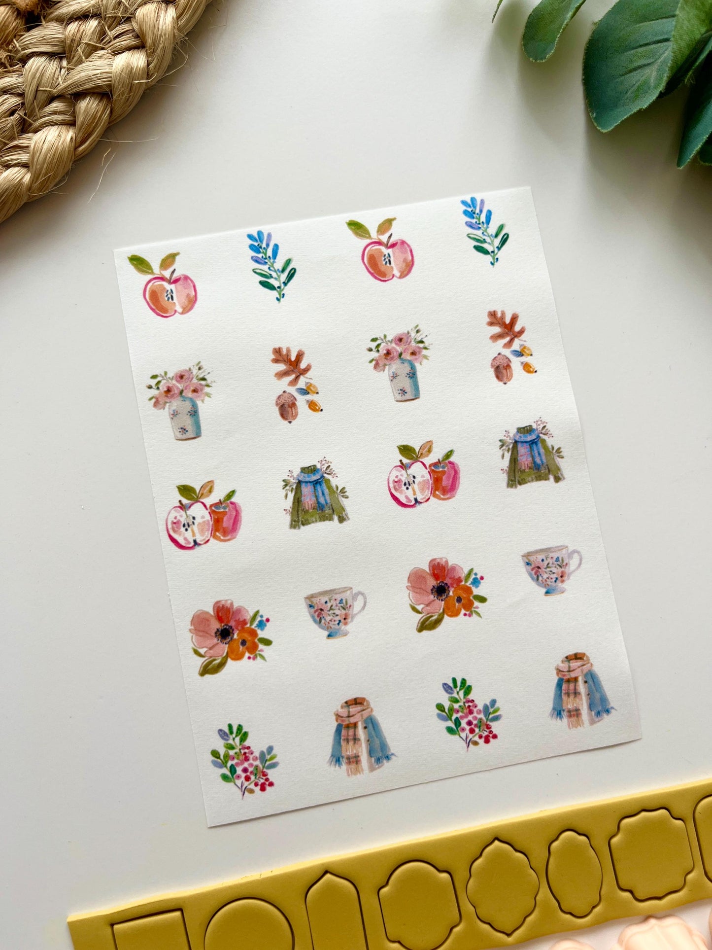 Autumn Transfer Papers #1 + Charm Cutters