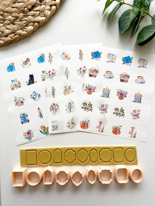 Autumn Transfer Papers #2 + Charm Cutters