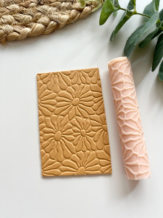 Large Matisse Flowers Texture Roller