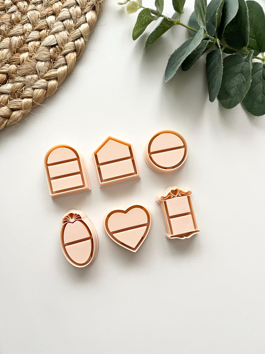 Bookshelves Clay Cutters