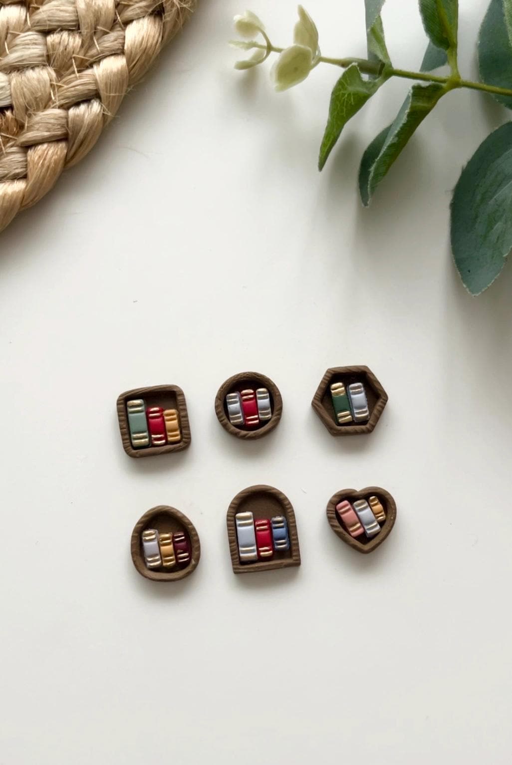 Bookshelf Studs Clay Cutters