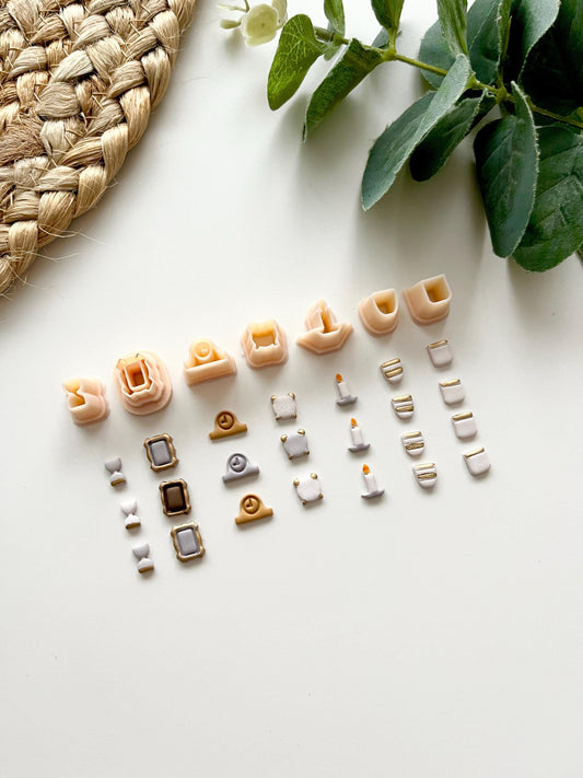 Micro Shelf Decorations #2 Clay Cutters