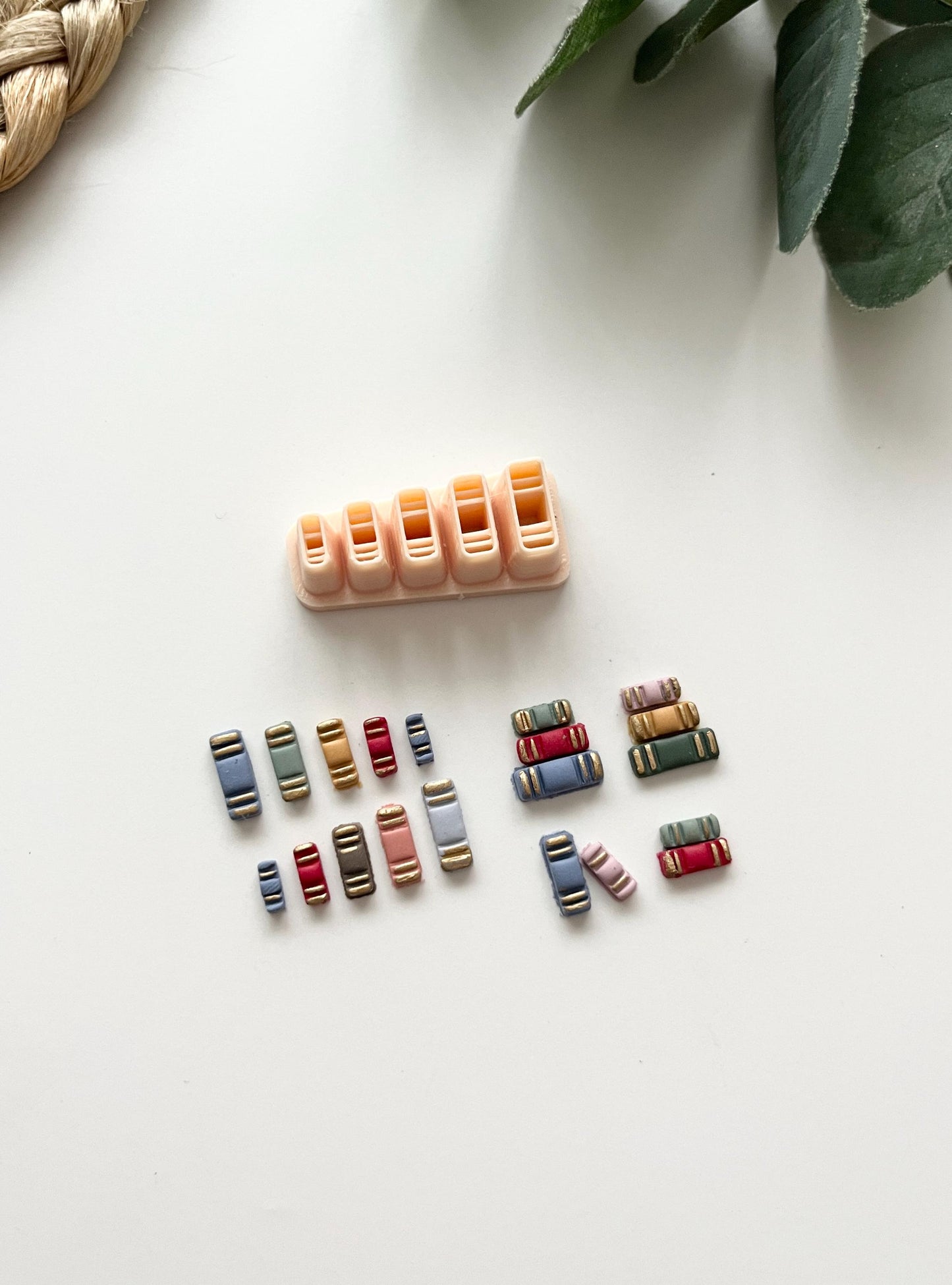Mini Book Cutters 5 Sizes Clay Cutters