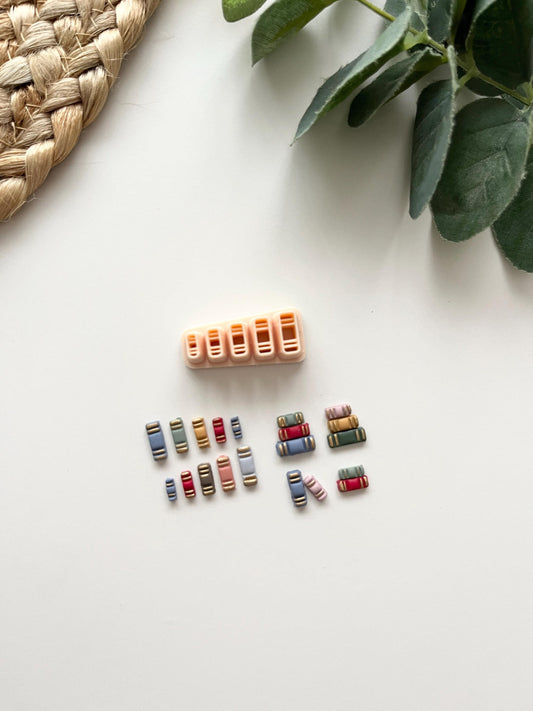 Mini Book Cutters 5 Sizes Clay Cutters