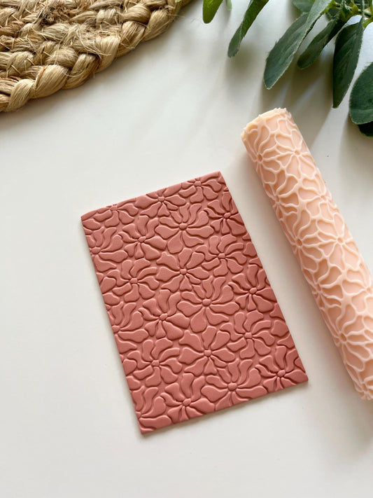 Small Matisse Flowers Texture Roller