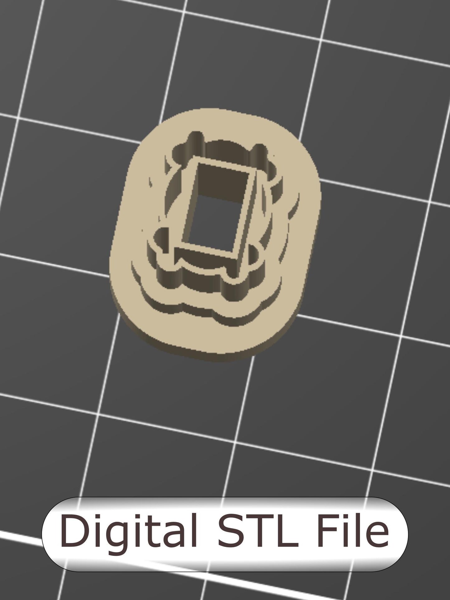 Bookshelf Decorations #1 Polymer Clay Cutter - Digital STL File - 7 Designs