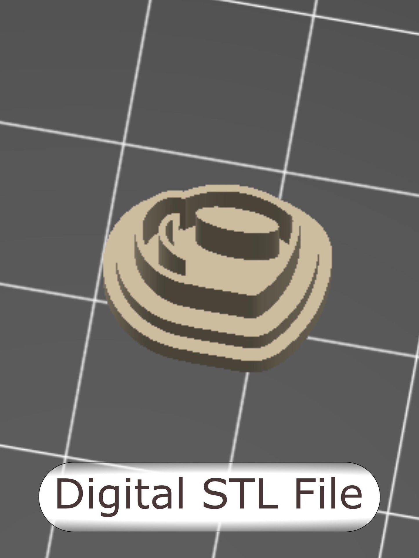 Bookshelf Decorations #2 Polymer Clay Cutter - Digital STL File - 4 Designs
