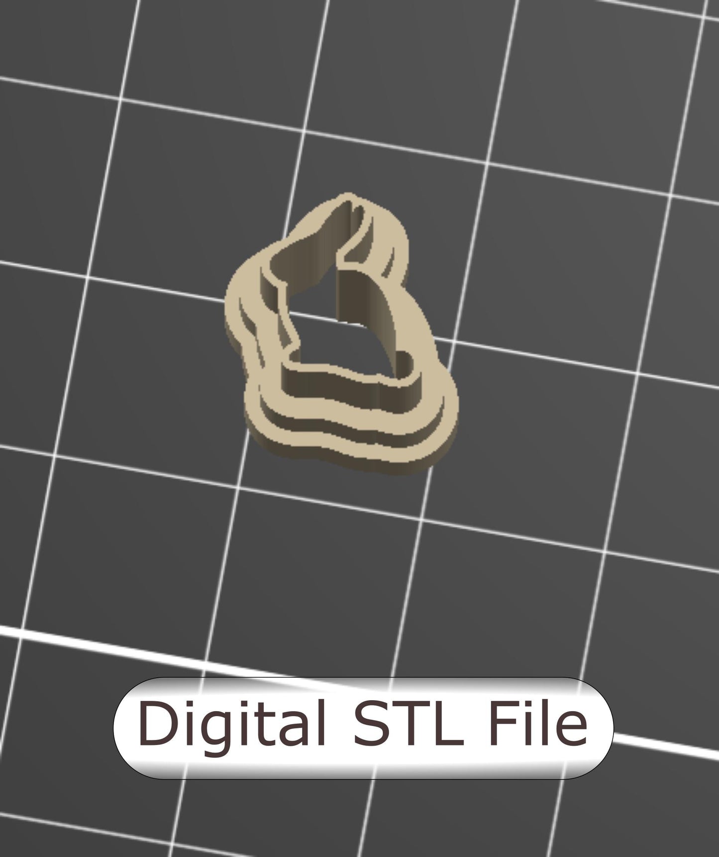 Bookshelf Decorations #2 Polymer Clay Cutter - Digital STL File - 4 Designs
