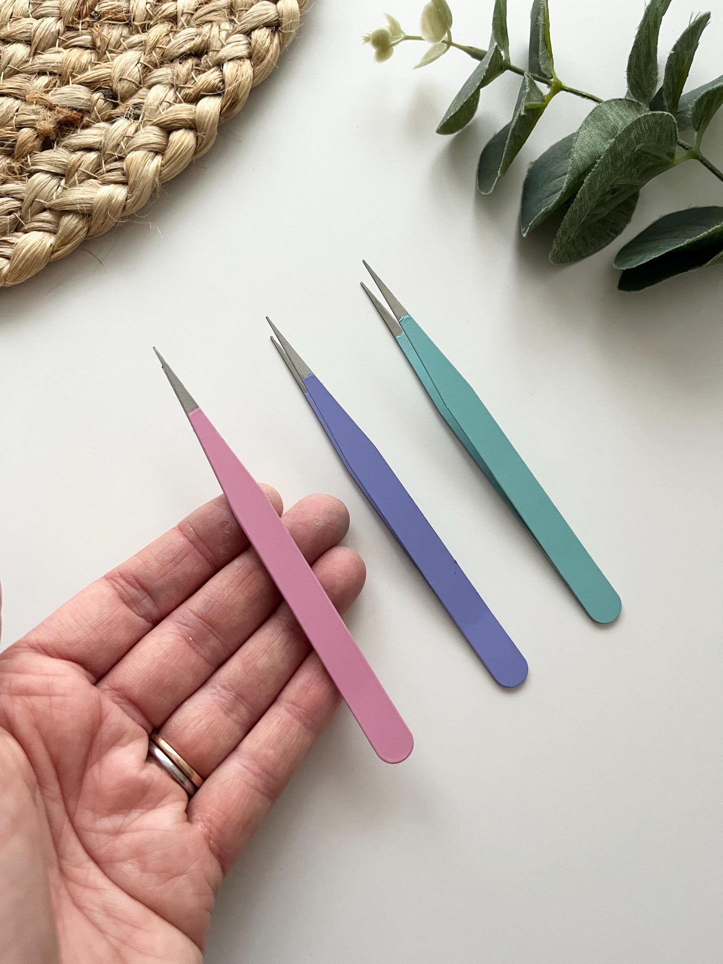 Tweezers Tool Straight and Curved