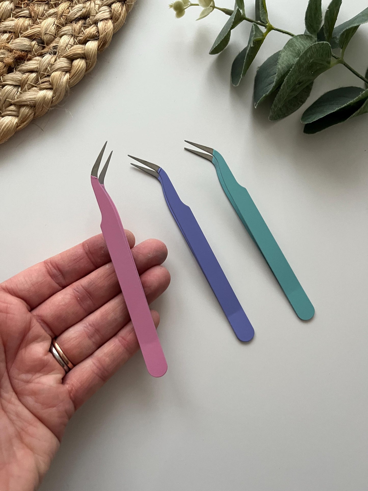 Tweezers Tool Straight and Curved