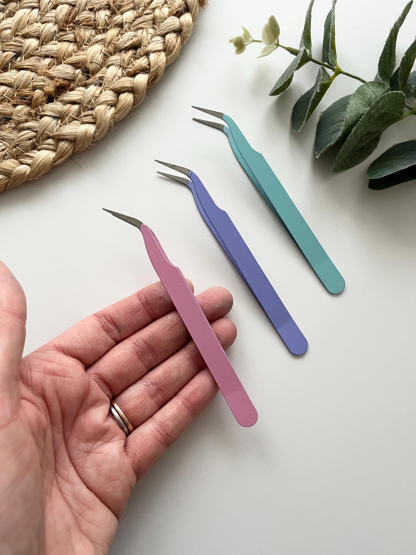 Tweezers Tool Straight and Curved