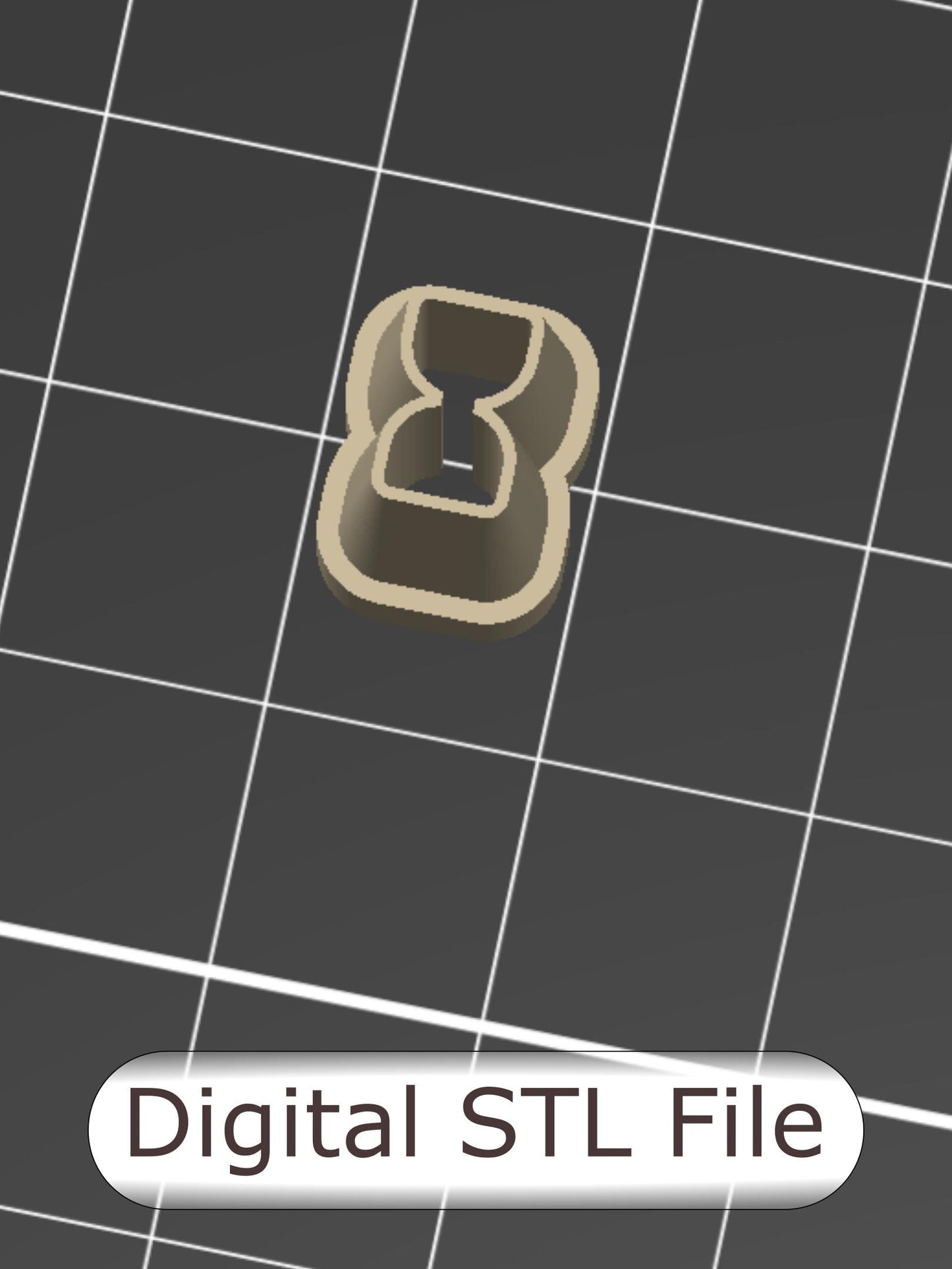 Bookshelf Decorations #1 Polymer Clay Cutter - Digital STL File - 7 Designs
