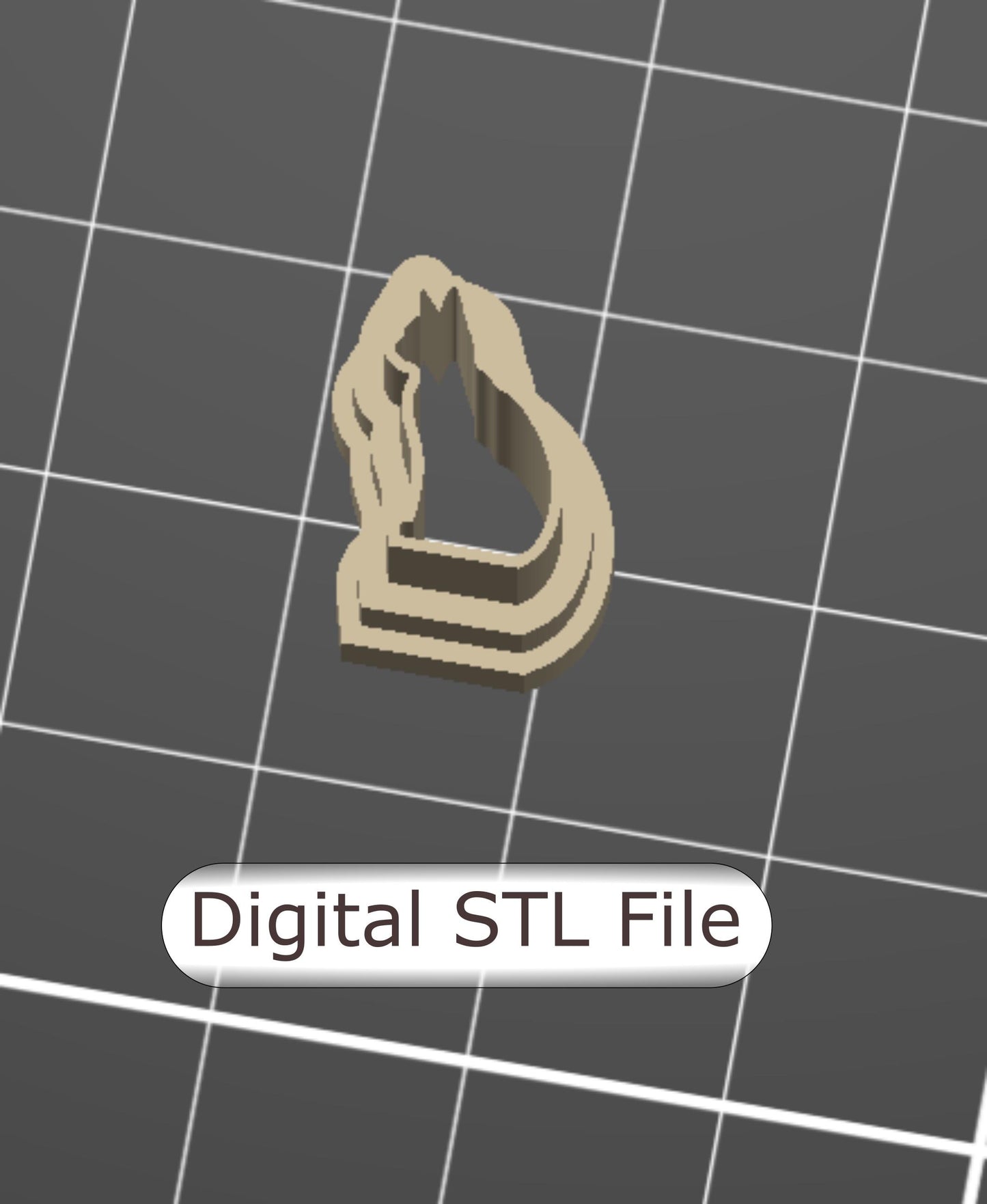 Bookshelf Decorations #2 Polymer Clay Cutter - Digital STL File - 4 Designs