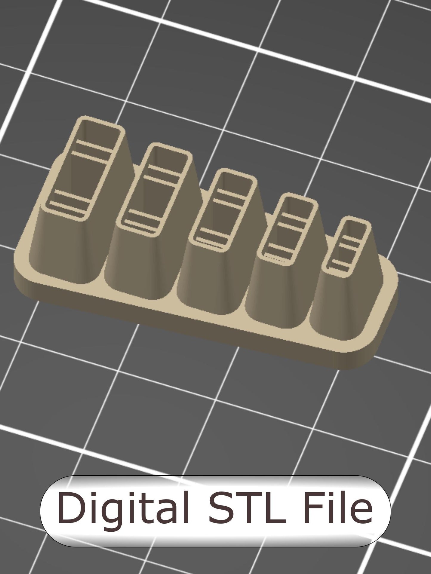 Mini Books Polymer Clay Cutter - Digital STL File - 5 Sizes