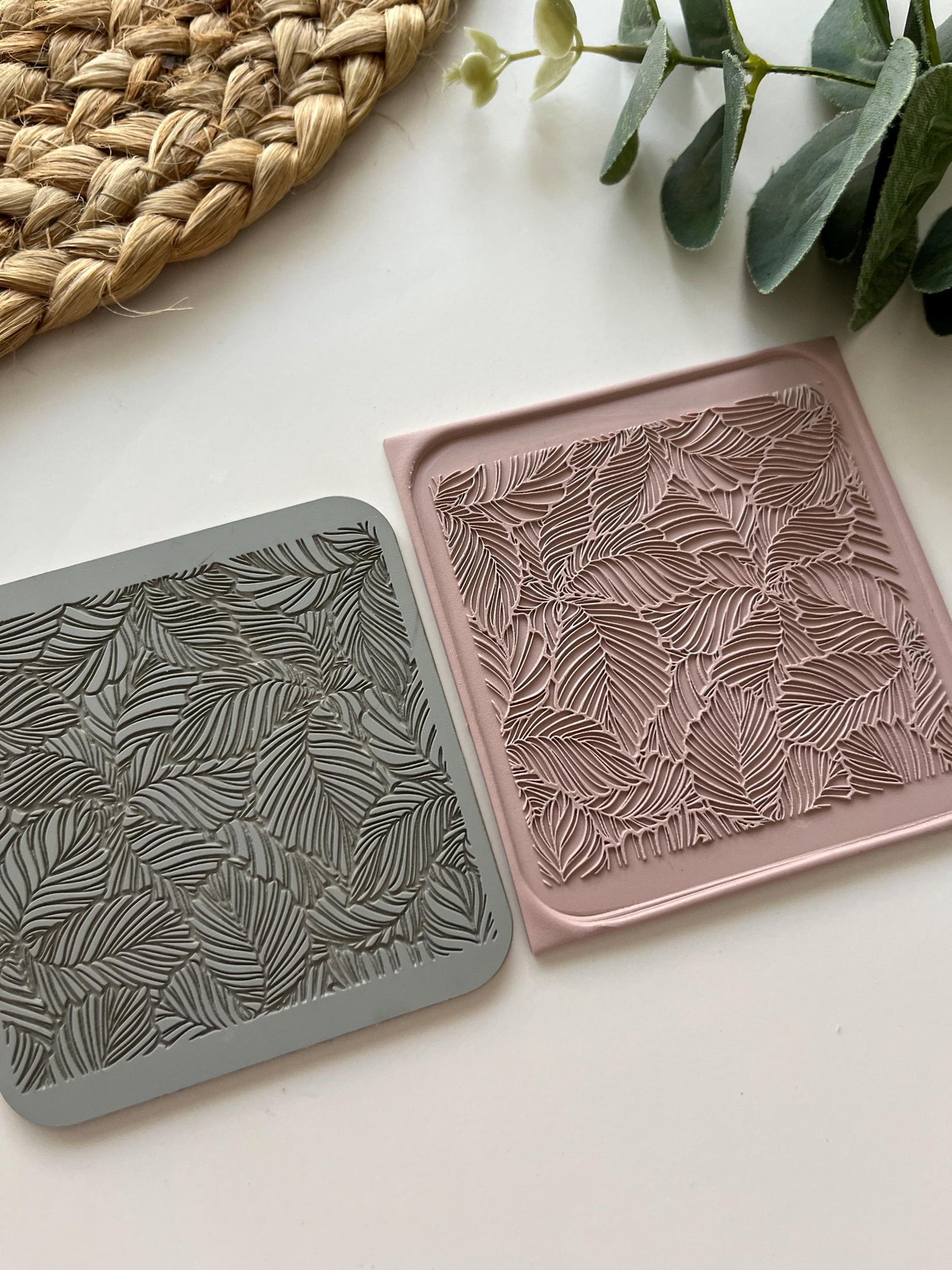 Tropical Leaves #2 Texture Mat