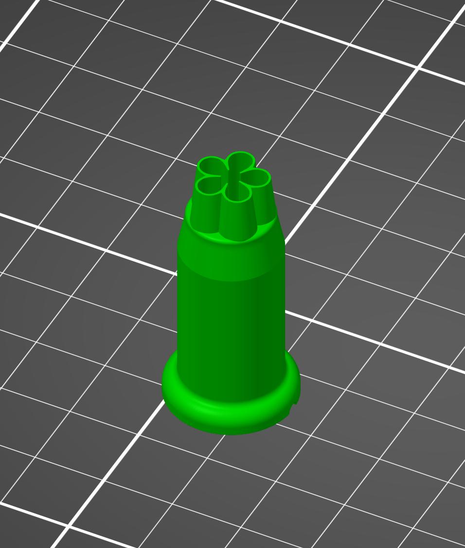Mini Daisy, Flower & Leaf Polymer Clay Cutters - Digital STL File