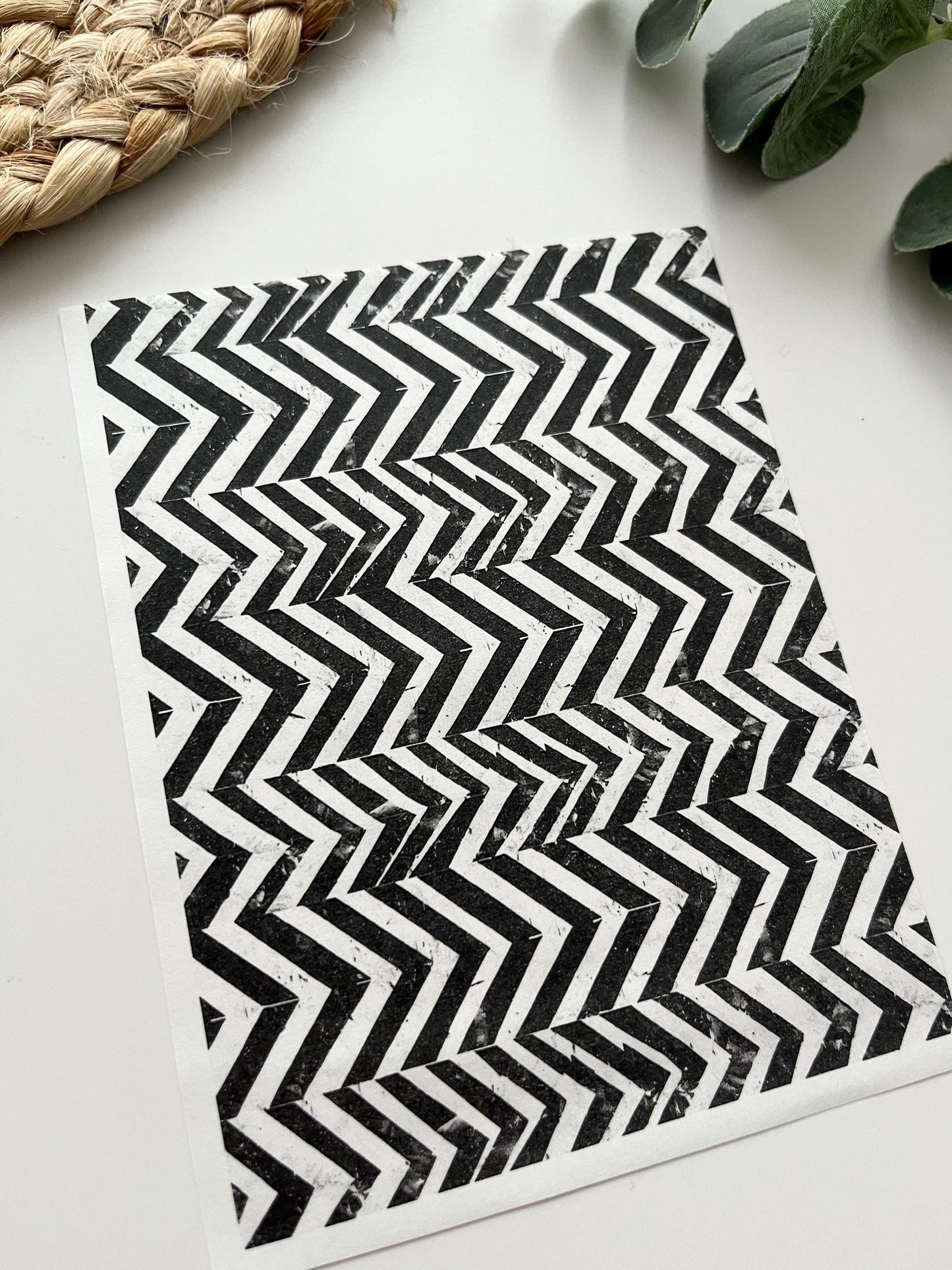 Chevrons 2 Transfer Paper