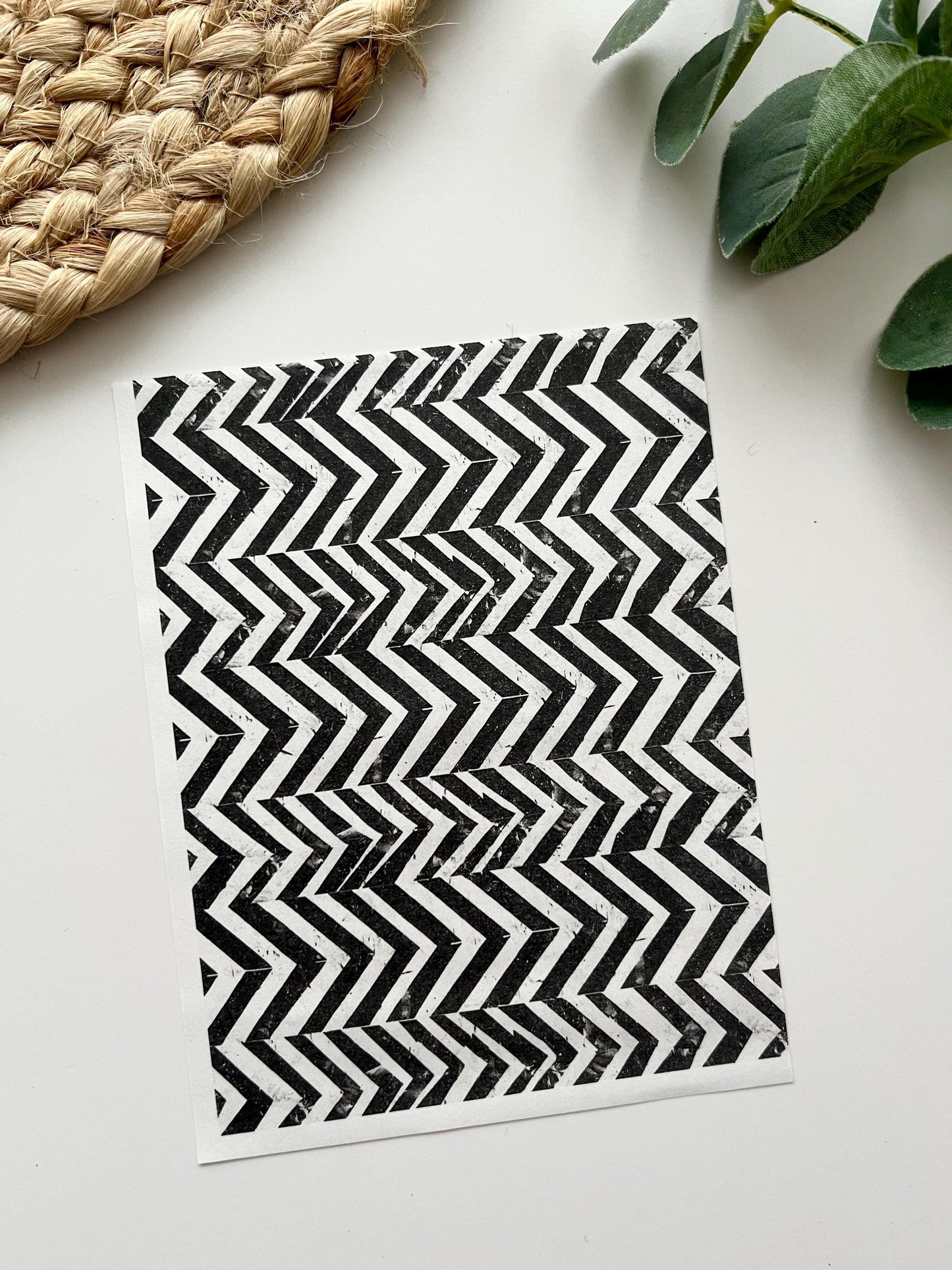 Chevrons 2 Transfer Paper