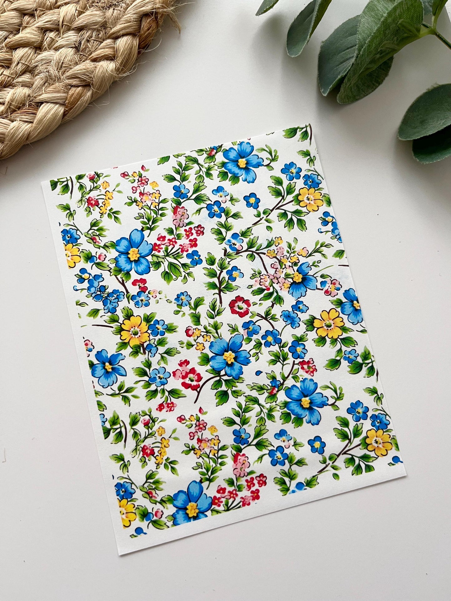 Flowers 3 Transfer Paper