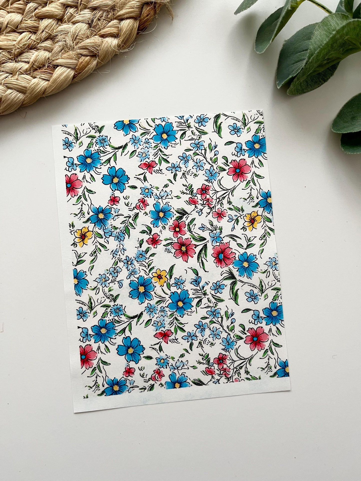 Flowers 2 Transfer Paper