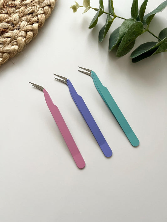 Tweezers Tool Straight and Curved