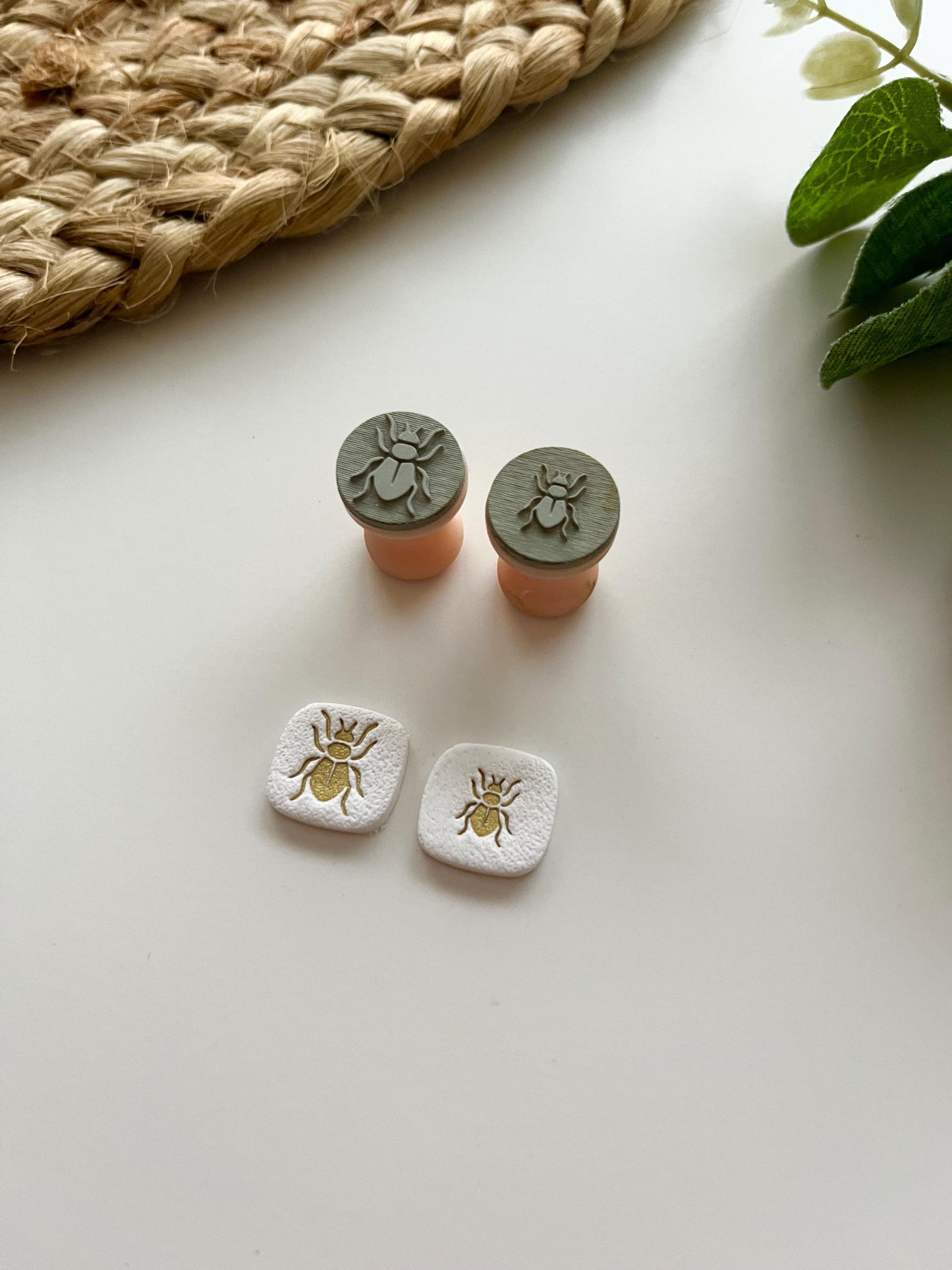 Bug Stamps: Mica Powder