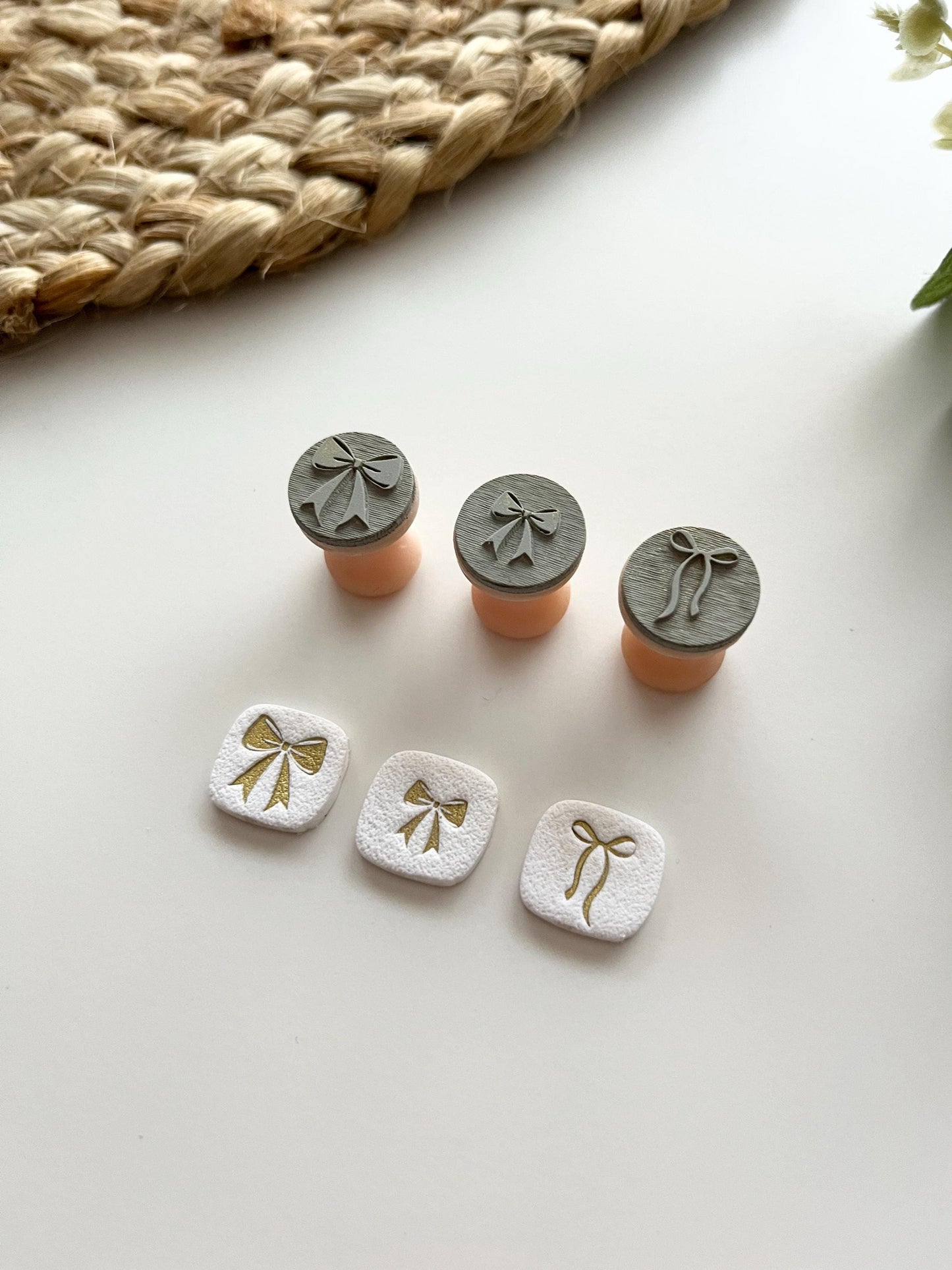 Bow Stamps: Mica Powder