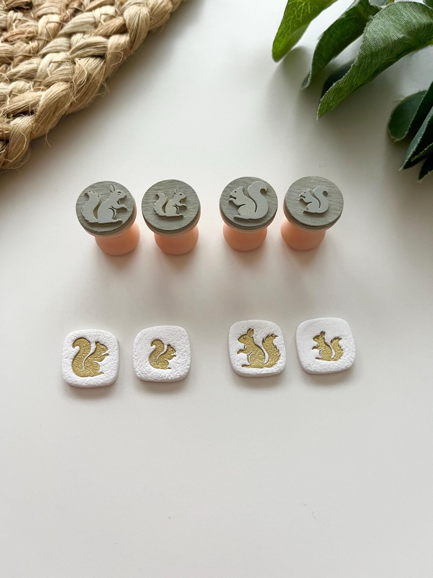 Squirrel Stamps: Mica Powder