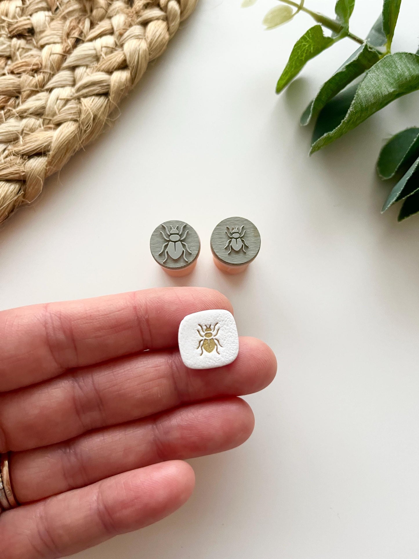 Bug Stamps: Mica Powder