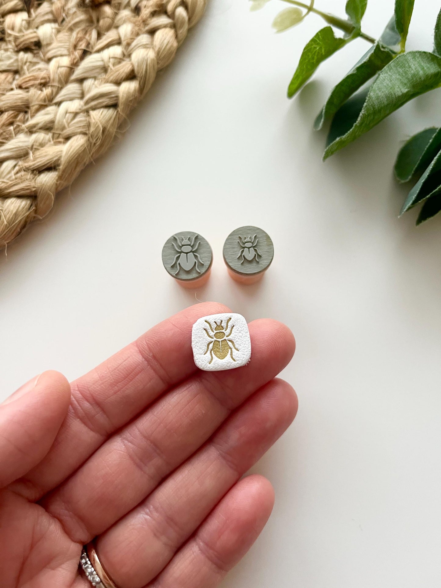 Bug Stamps: Mica Powder