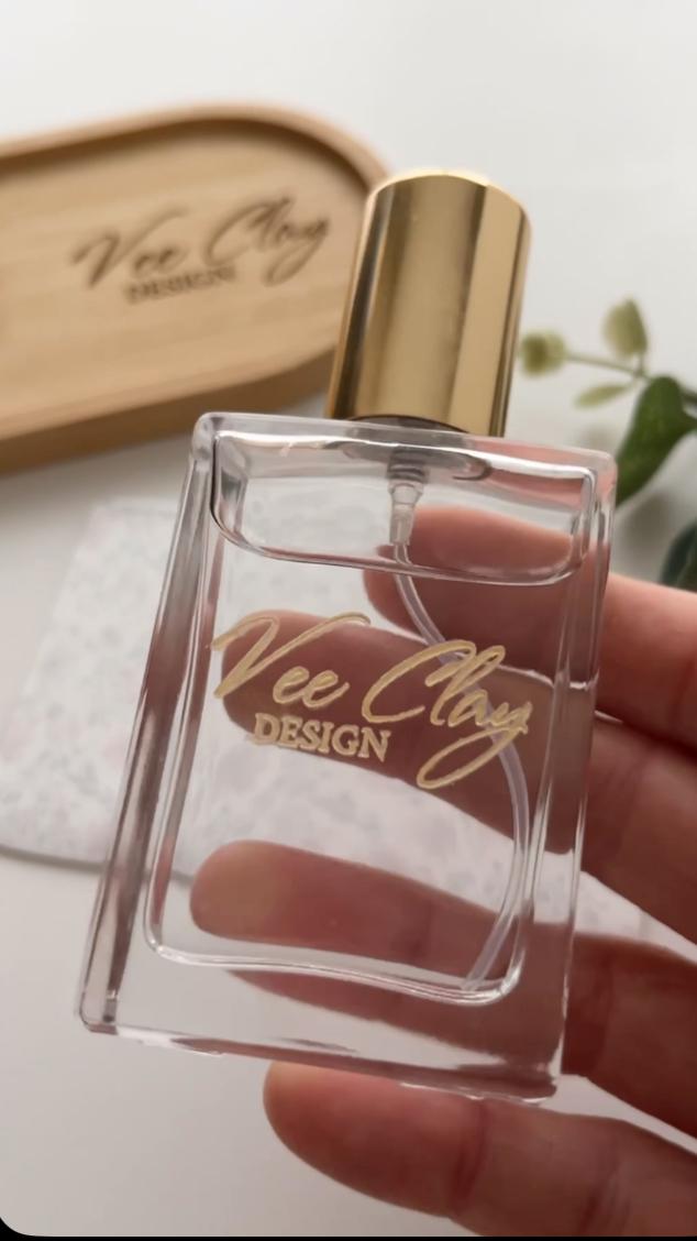 Customised Logo Glass Spray Bottles