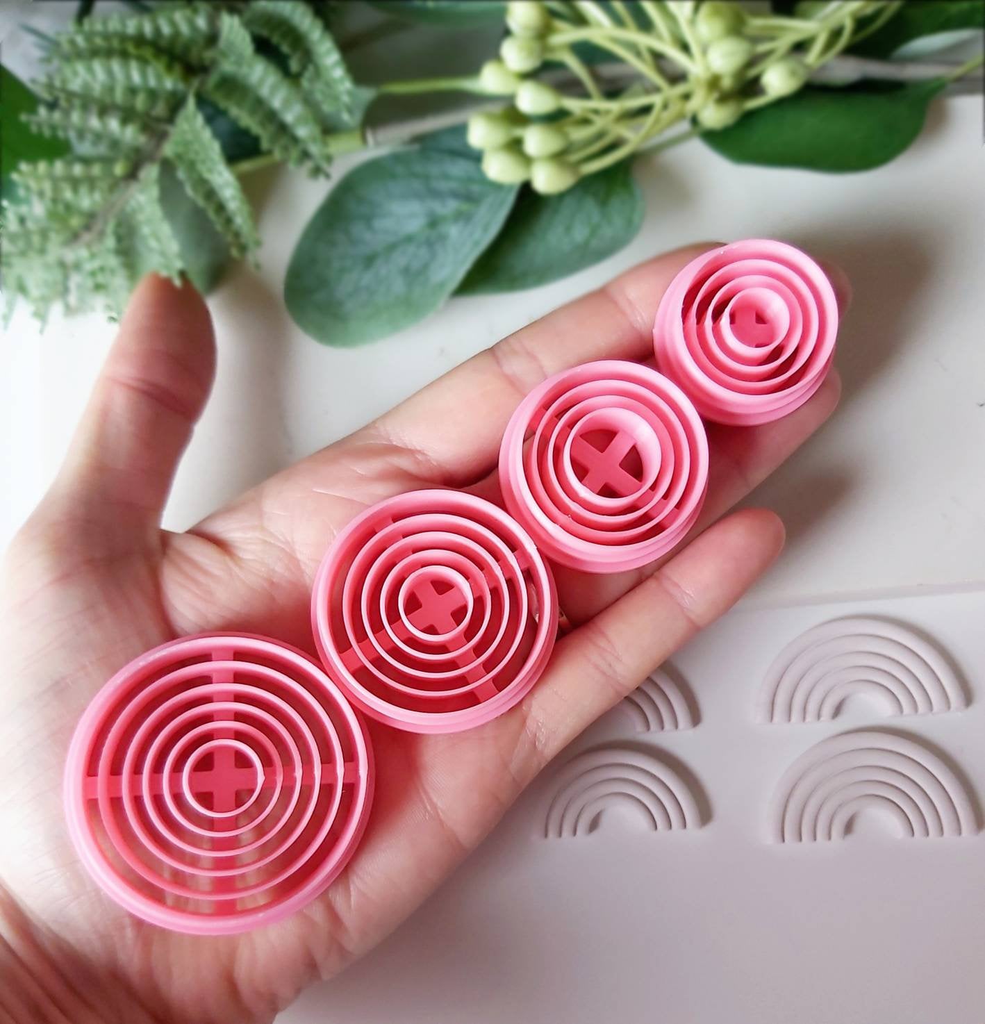 Cercles en relief