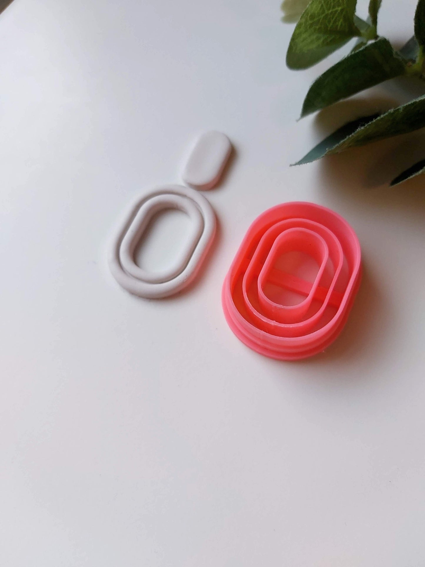 Embossed Oval