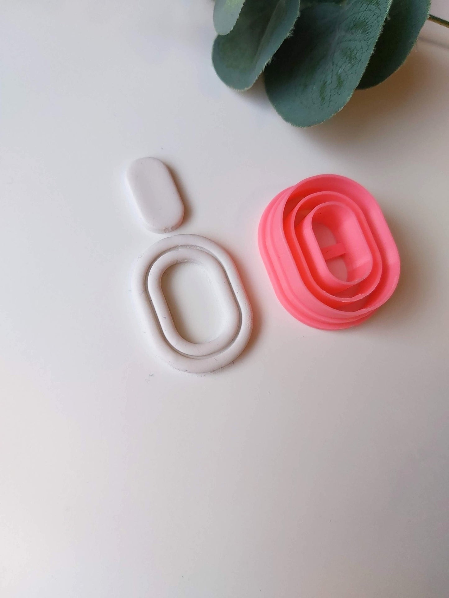 Embossed Oval