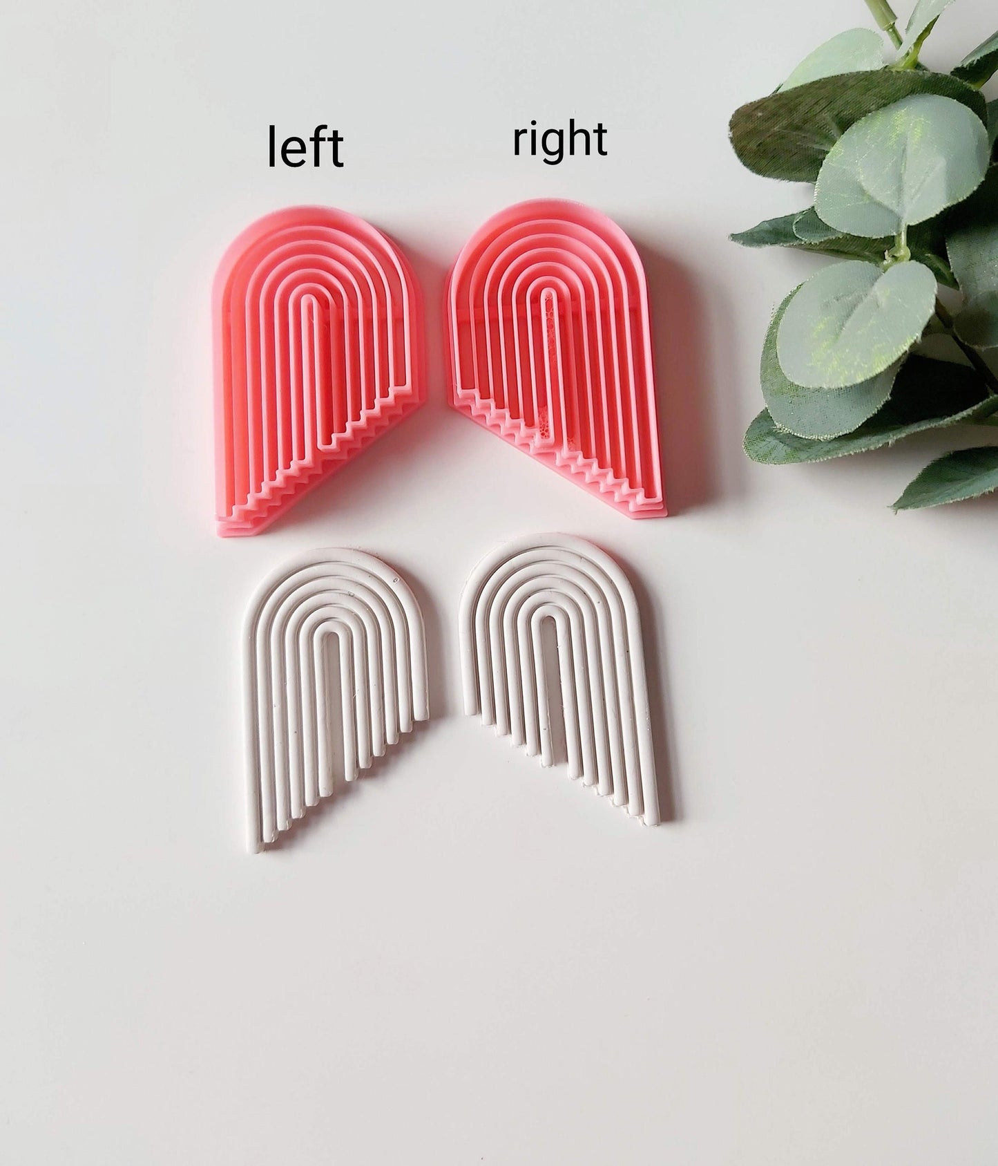 Graduated Embossed Arch