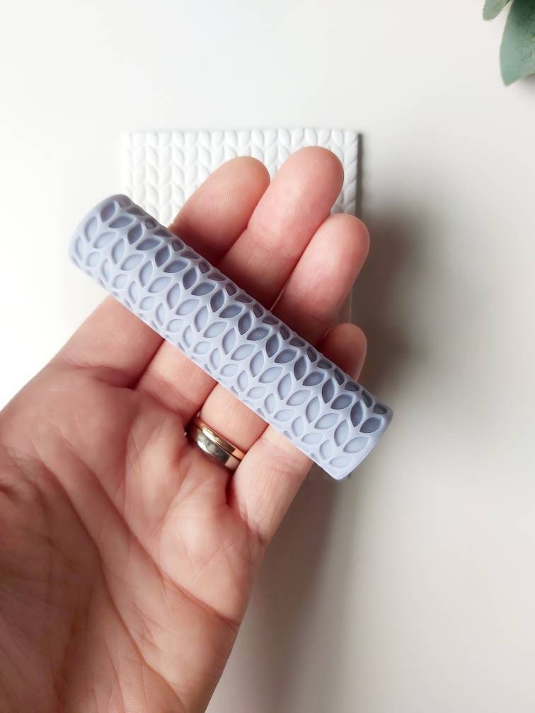 Rouleau de texture tricoté