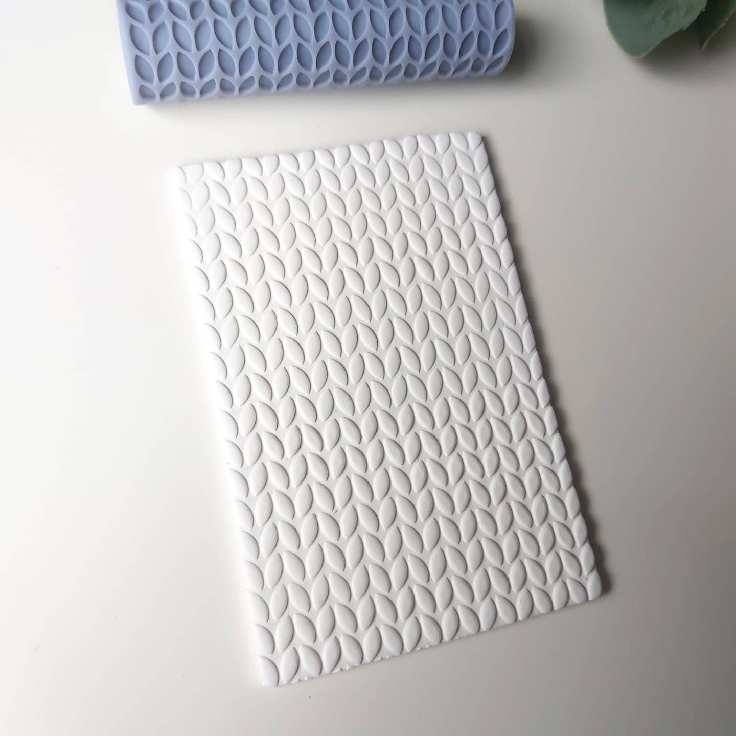Rouleau de texture tricoté
