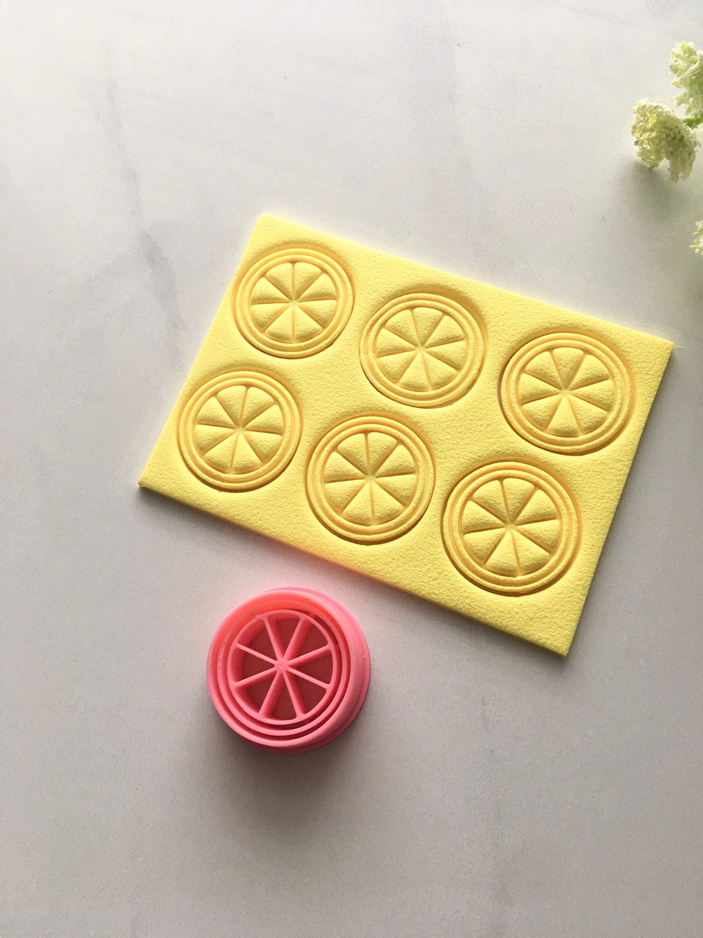 Full Embossed Lemon #2